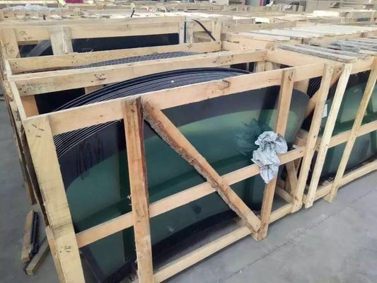 China Kundenspezifisches ausgeglichenes hinteres Windschutzscheiben-Glas, freier Raum/Grün-Selbstglaswindschutzscheibe fournisseur