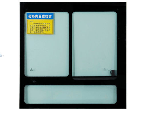 China geänderte Auswahlkastenwerkzeugkastenglasleicht- lkw Bus-Seitenfenster-Glas-hohe UVabschirmungsraten-Schlagzähigkeit besonders angefertigt fournisseur